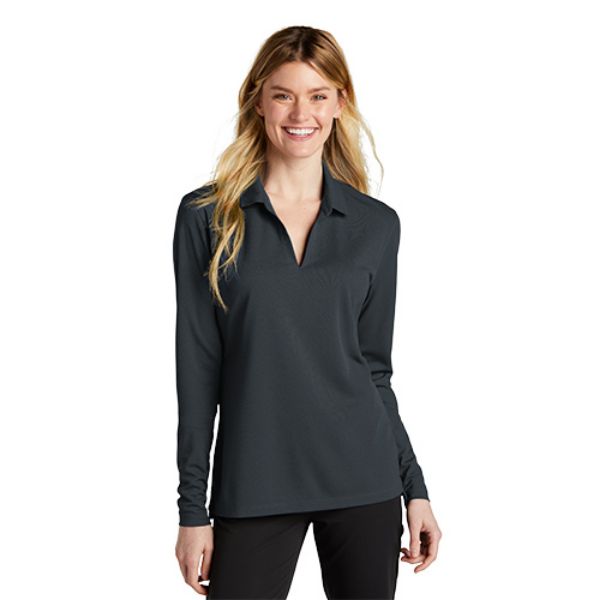 Picture of Ladies Nike Dri Fit Polo Long Sleeve (NKDC2105)