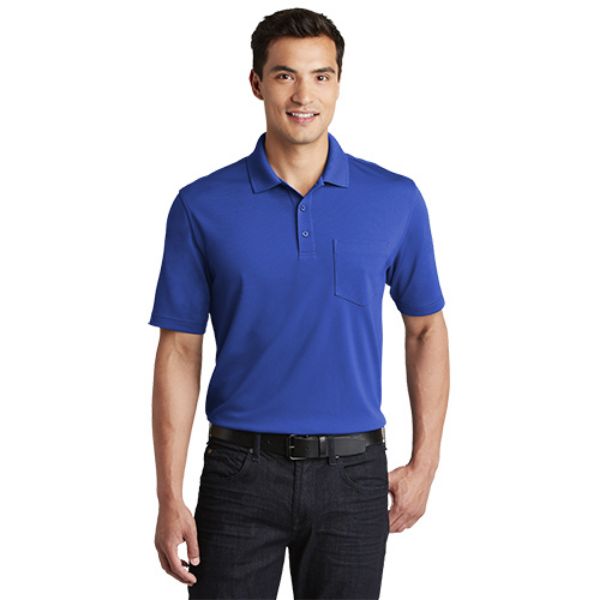 Picture of Dry Zone UV Mesh Polo with Pocket