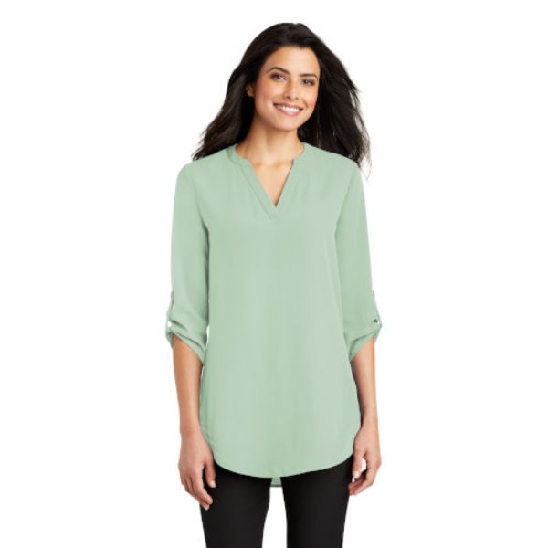 Picture of Ladies 3/4 Sleeve Tunic Blouse